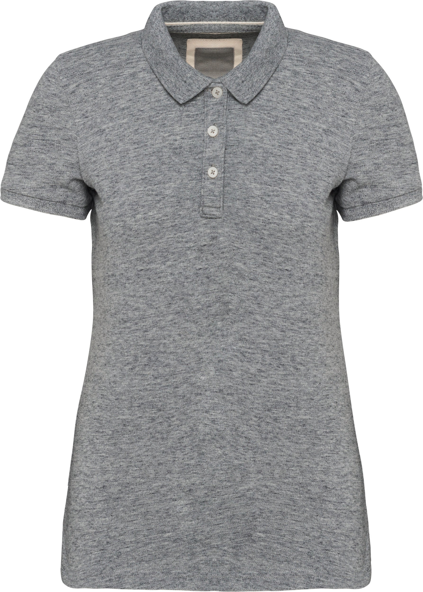 Vintage damespoloshirt met korte mouwen
