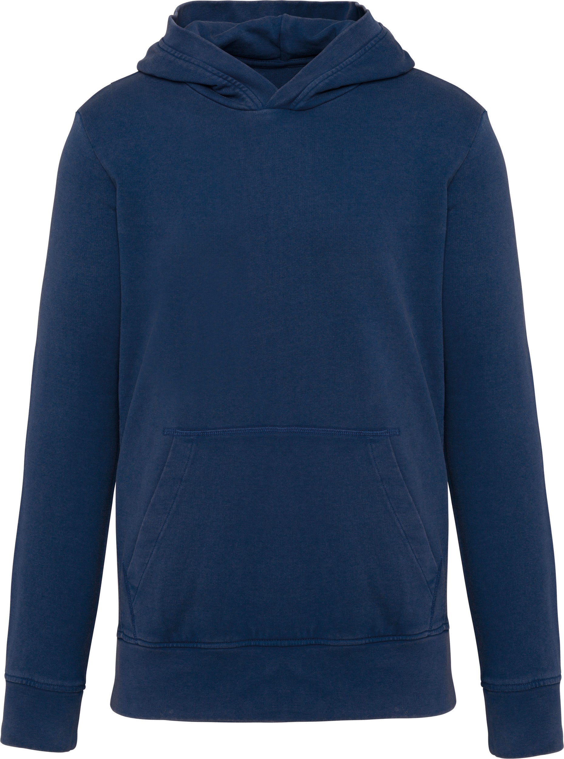 Herensweatshirt van French Terry met capuchon