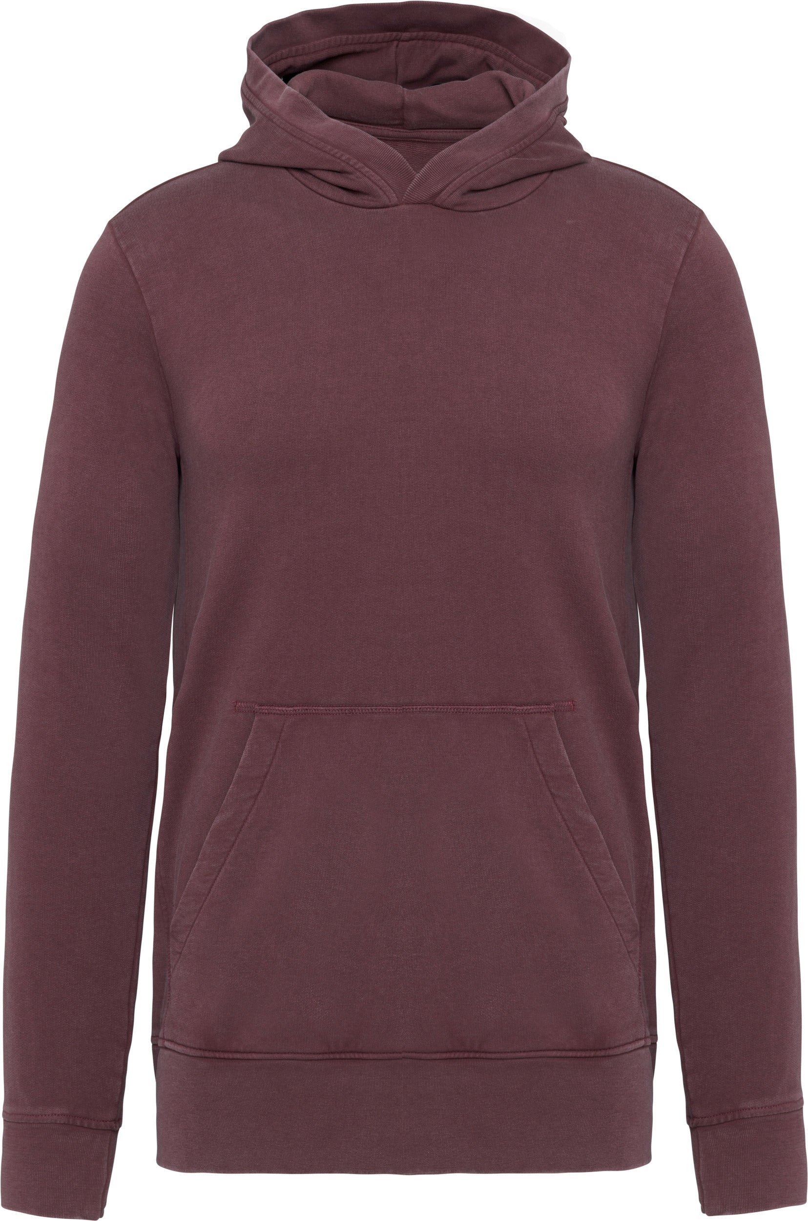 Herensweatshirt van French Terry met capuchon