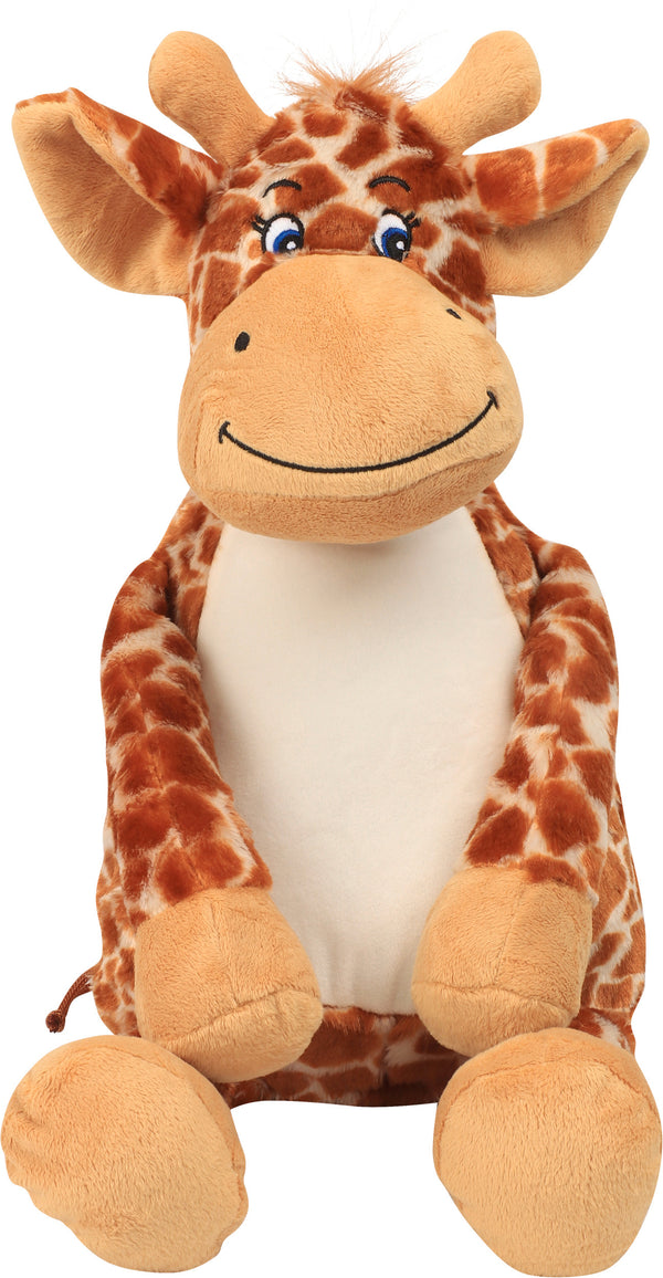 Giraffe Zipped Plush