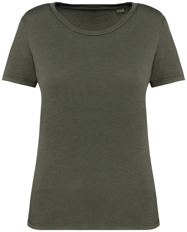 T-shirt délavé femme - 165g