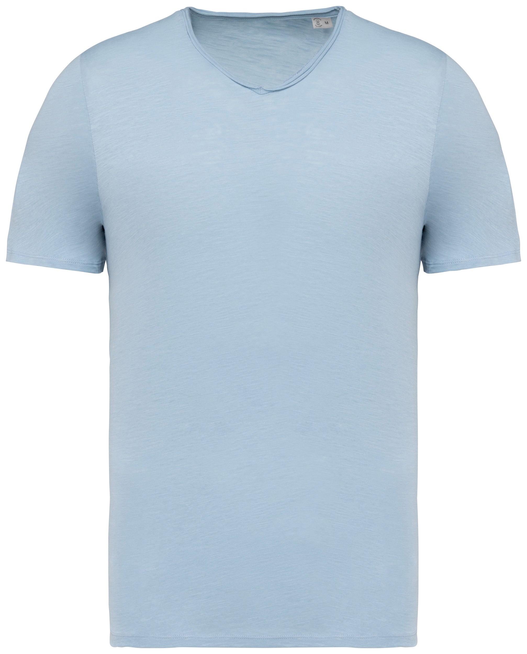 T-shirt Slub bords francs homme - 130g