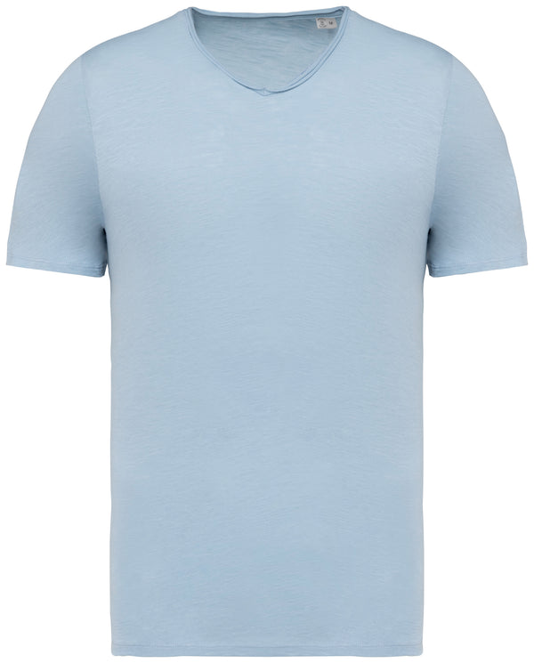 T-shirt Slub bords francs homme - 130g