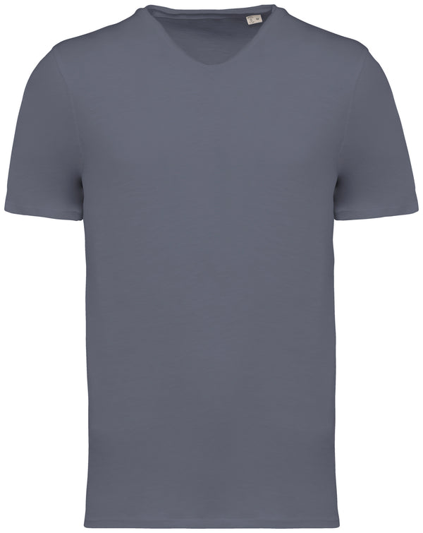 T-shirt Slub bords francs homme - 130g