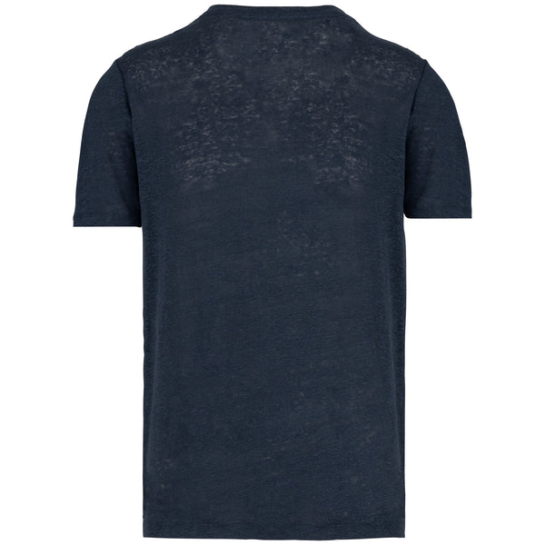 T-shirt en lin col rond homme - 190g