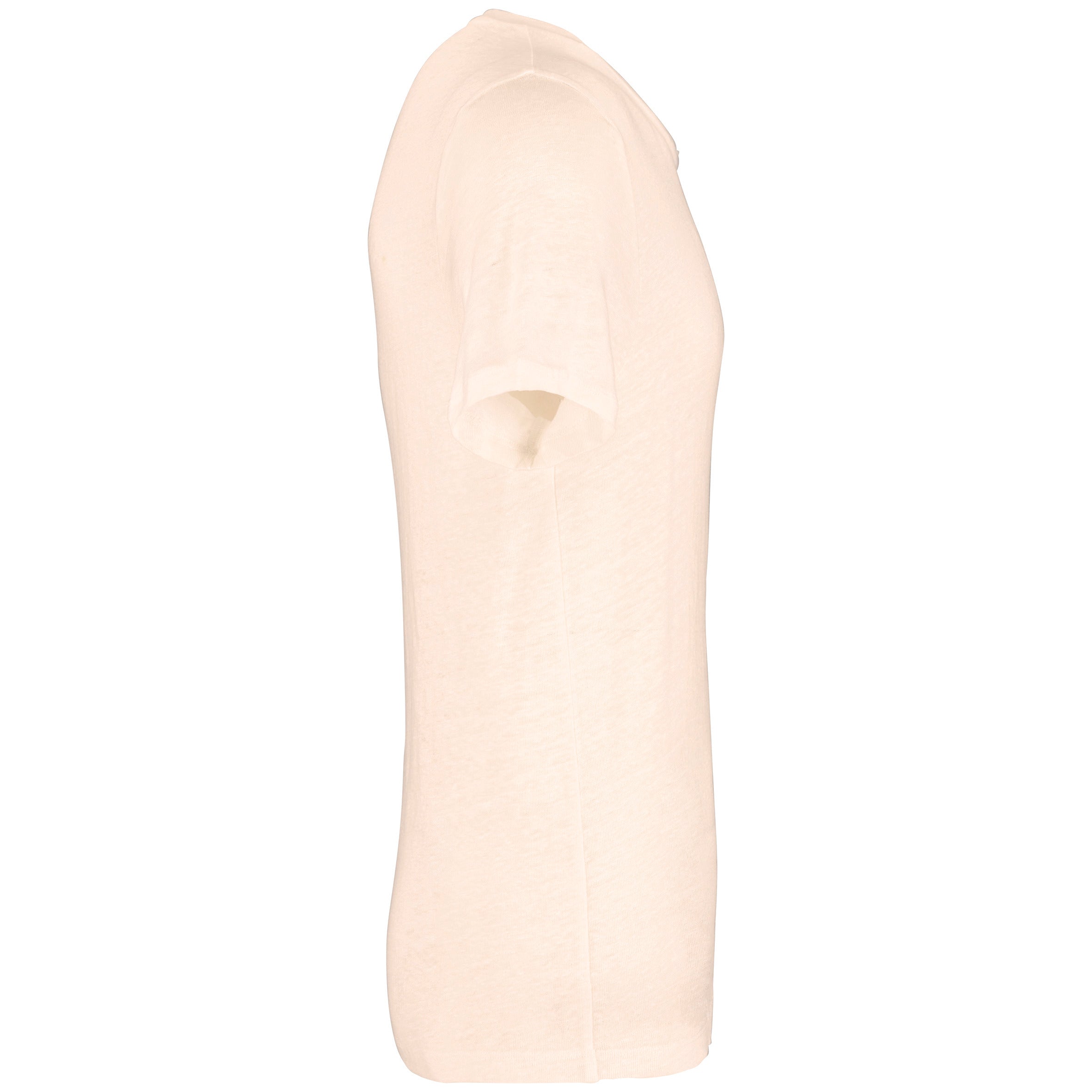 T-shirt en lin col rond homme - 190g