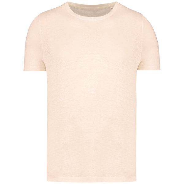 T-shirt en lin col rond homme - 190g