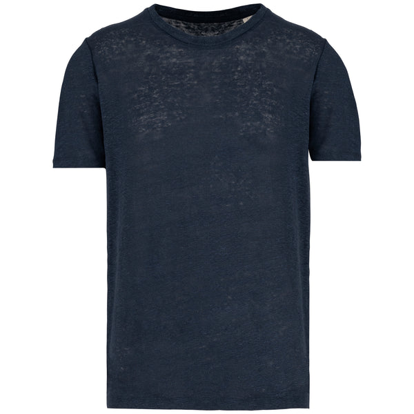 T-shirt en lin col rond homme - 190g