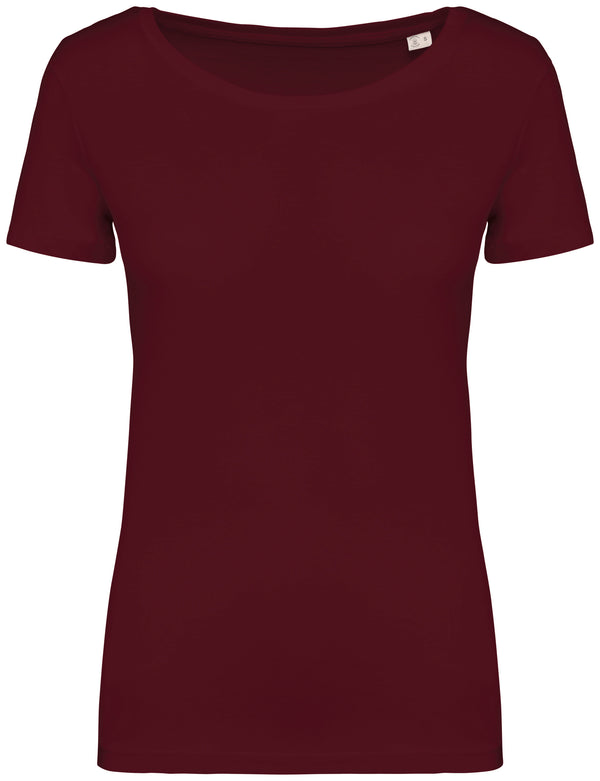 T-shirt col rond femme - 155g/m²