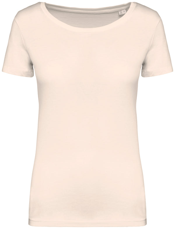 T-shirt col rond femme - 155g/m²