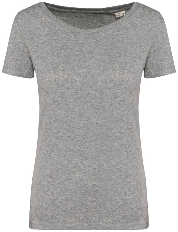 T-shirt col rond femme - 155g/m²