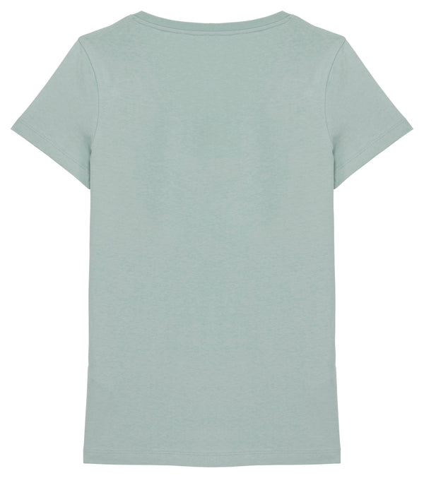 T-shirt col V femme - 155g