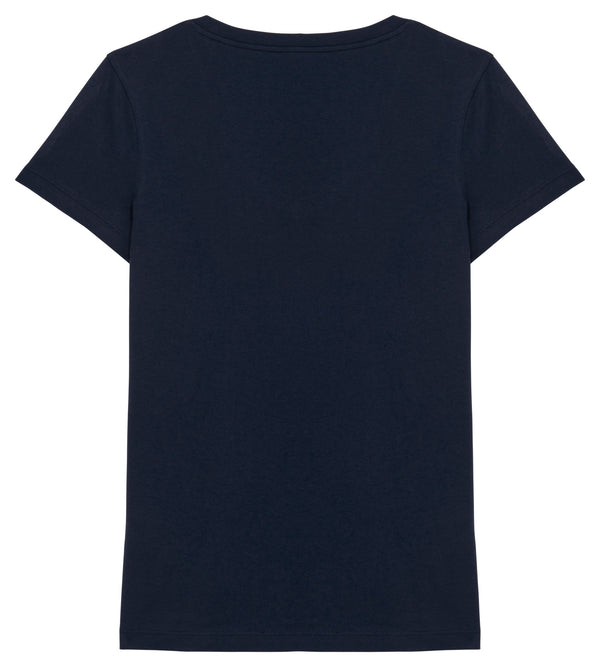 T-shirt col V femme - 155g