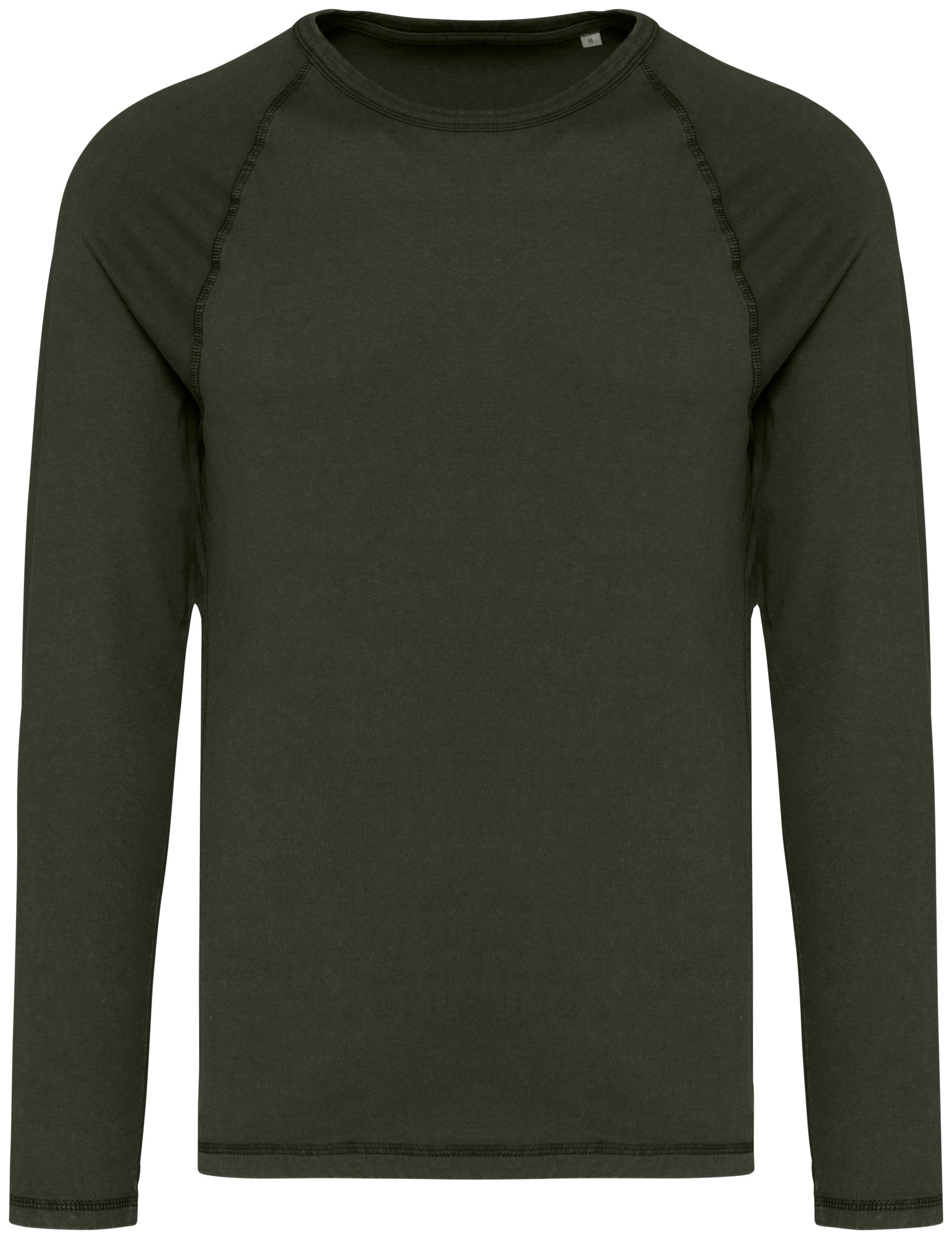T-shirt raglan manches longues homme 190g