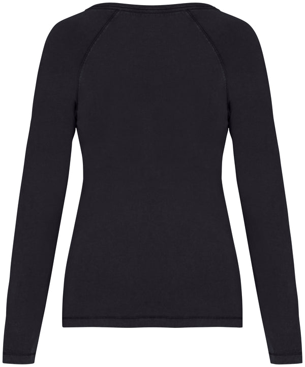 T-shirt raglan manches longues femme -190gr