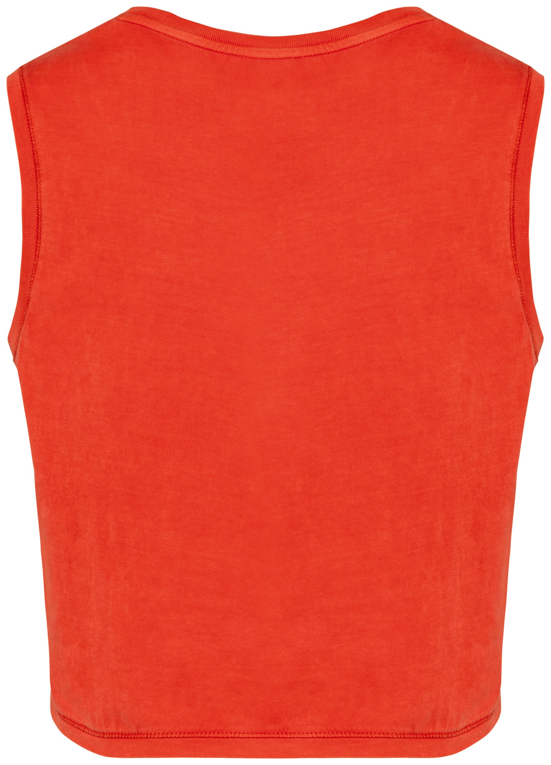 T-shirt crop sans manche femme - 165g