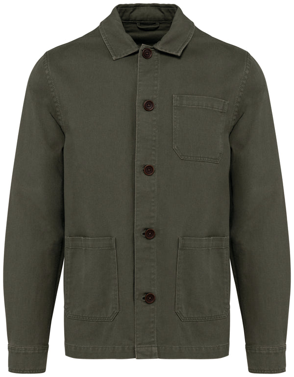 Veste "Atelier" délavée homme - 300g