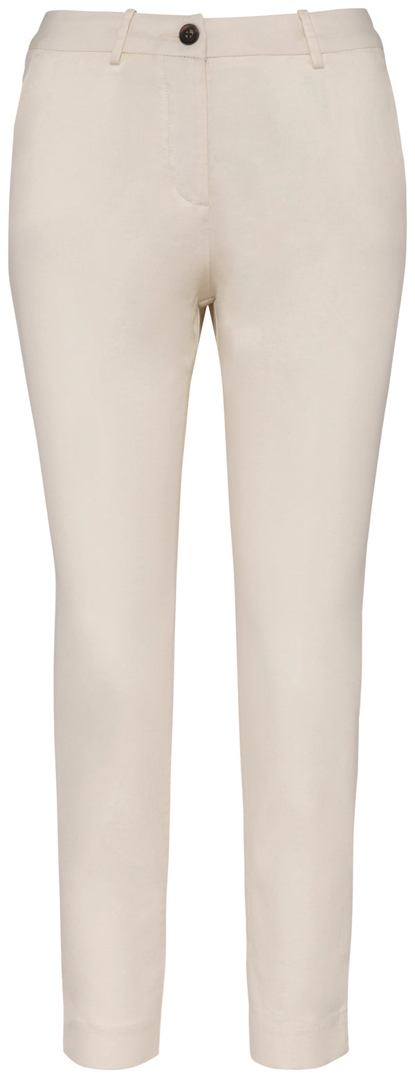 Pantalon chino 7/8 femme - 235g