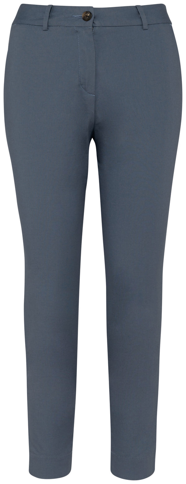 Pantalon chino 7/8 femme - 235g