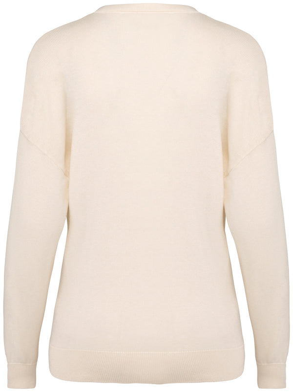 Pull col V  Lyocell TENCEL™  femme - 250g