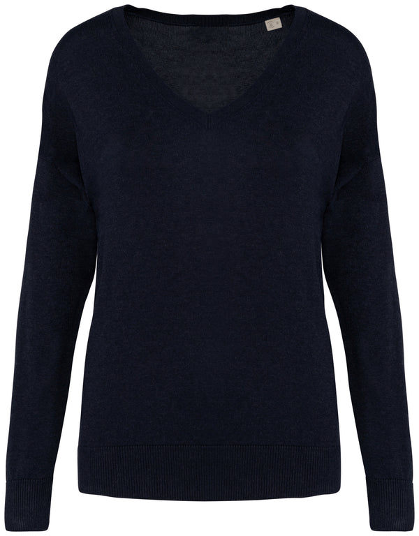 Pull col V  Lyocell TENCEL™  femme - 250g