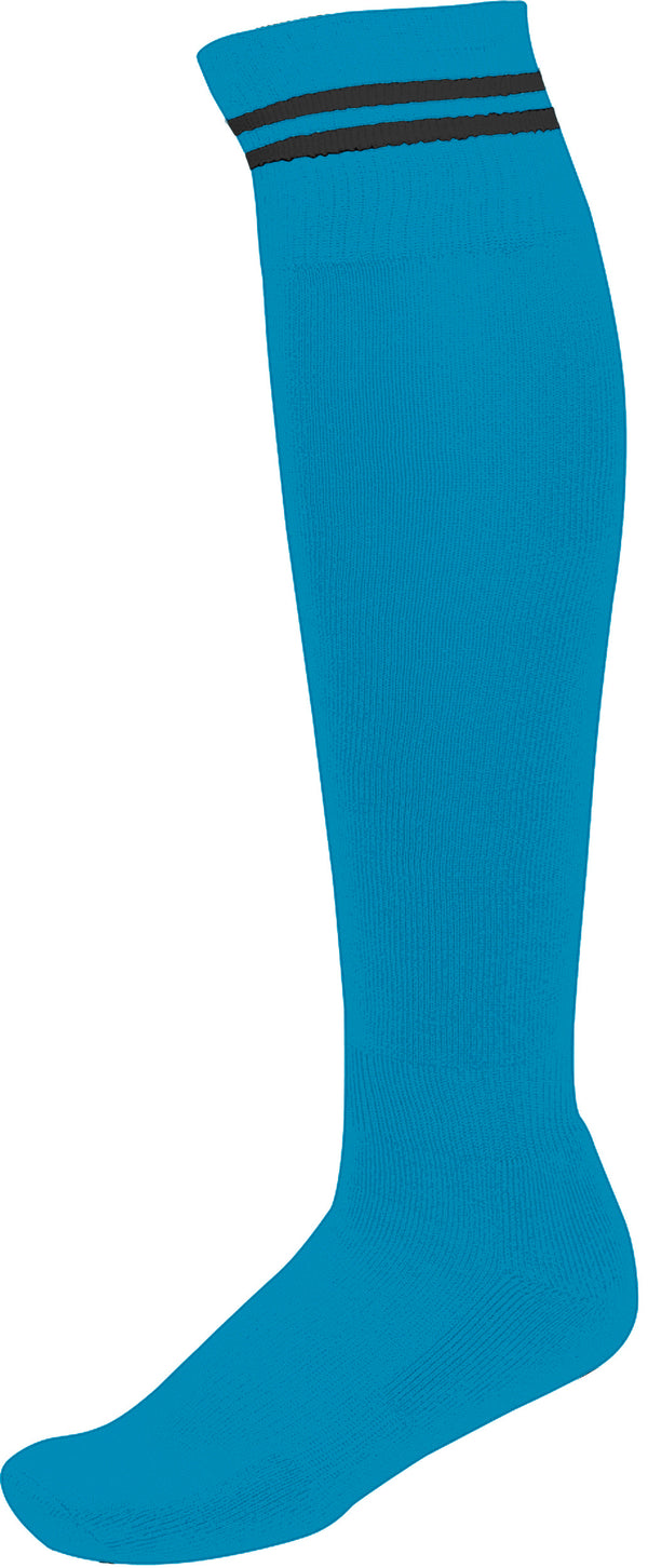 Chaussettes de sport rayées unisexe