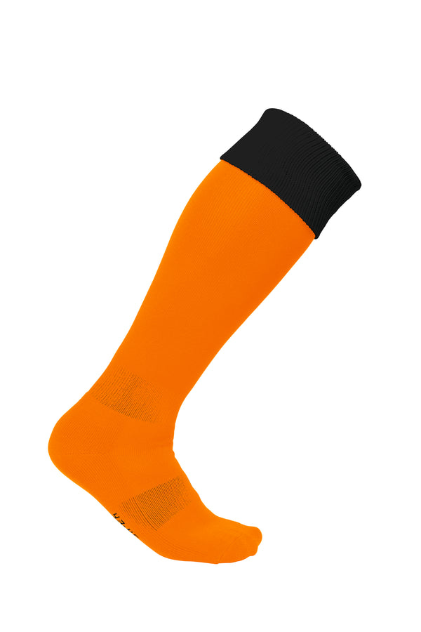 Chaussettes de sport bicolores unisexe