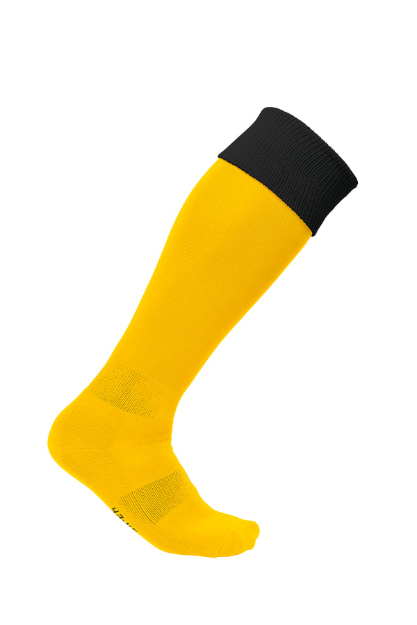 Chaussettes de sport bicolores unisexe