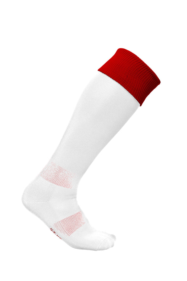 Chaussettes de sport bicolores unisexe