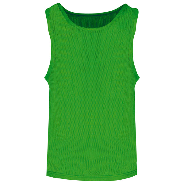 Child's lightweight multi-sport mesh chasuble