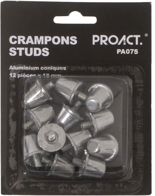 Box of 12 conical aluminum crampons