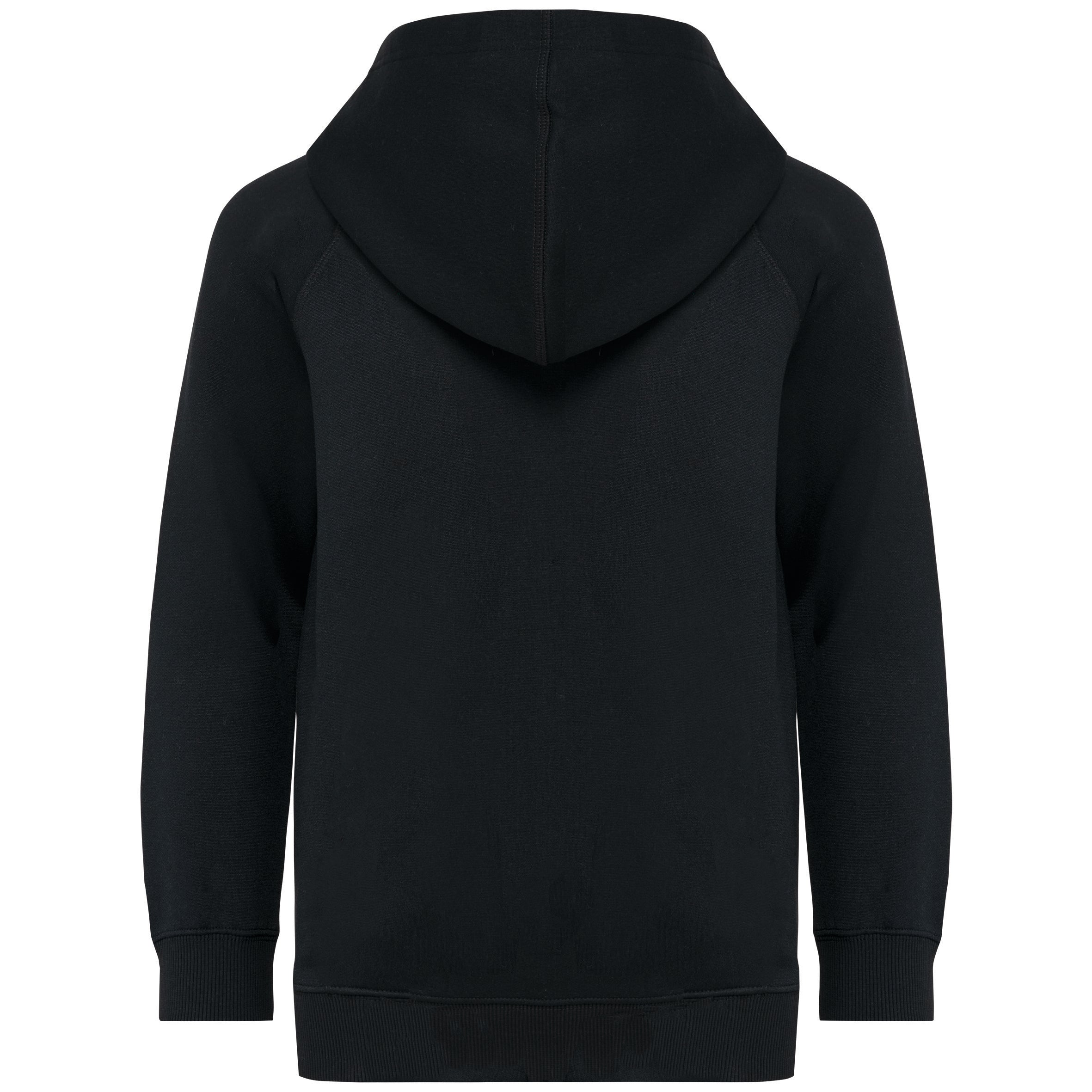 Children's hooded zipped jacket
