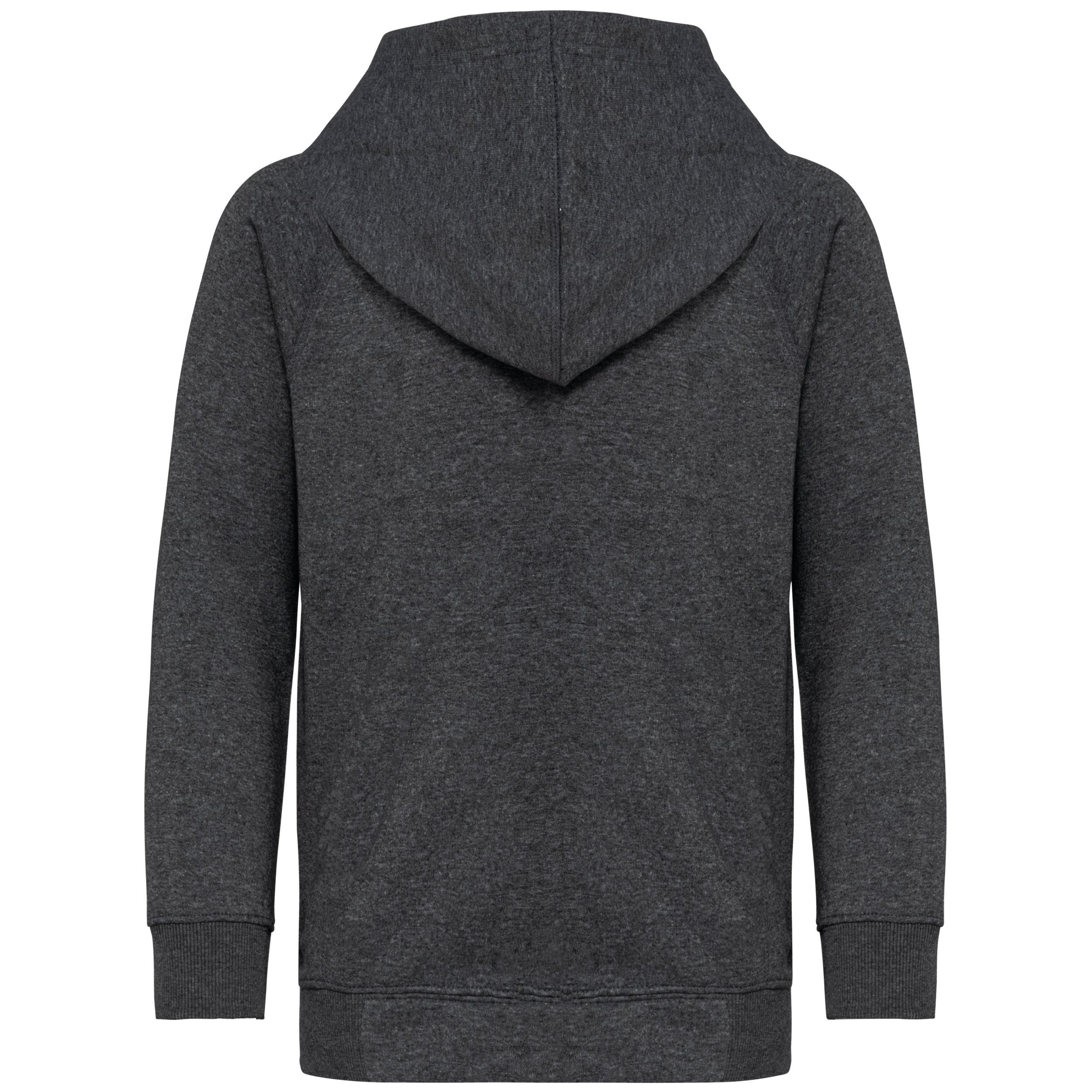 Children's hooded zipped jacket