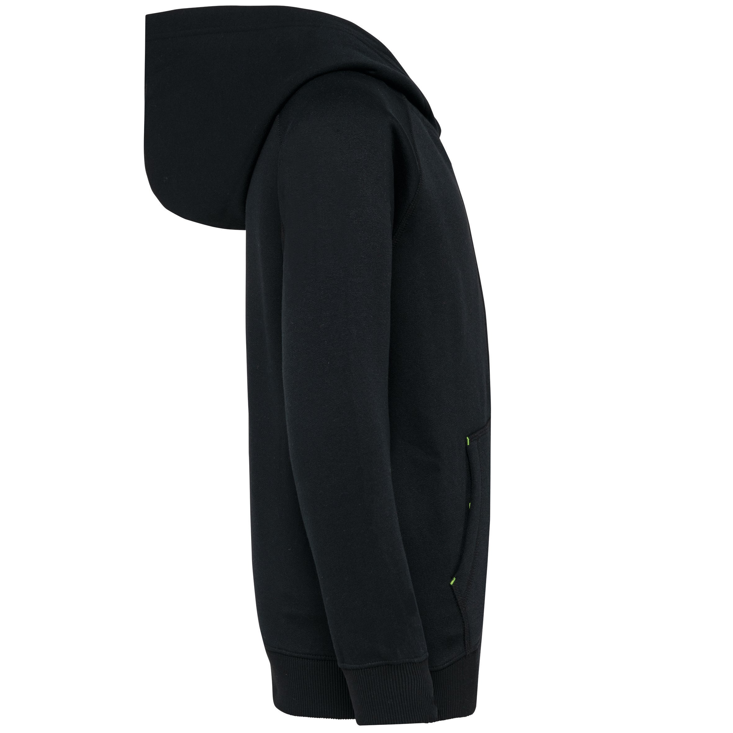 Children's hooded zipped jacket