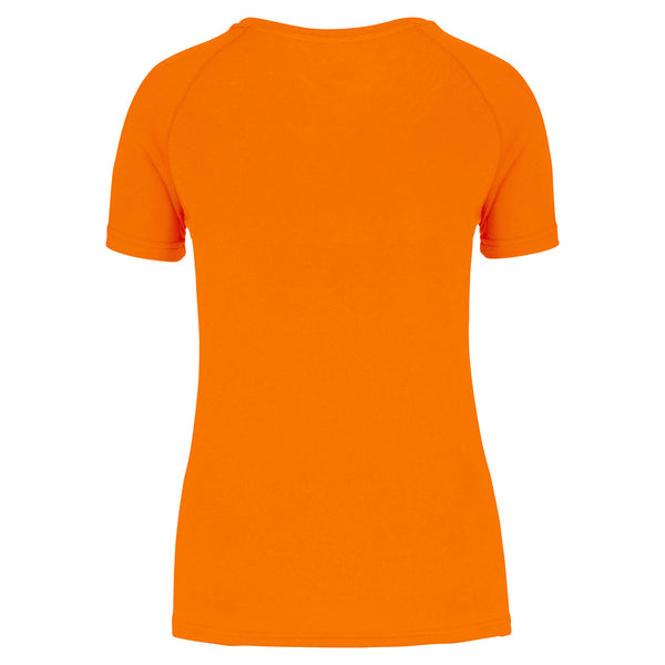 T-shirt de sport à col rond recyclé femme