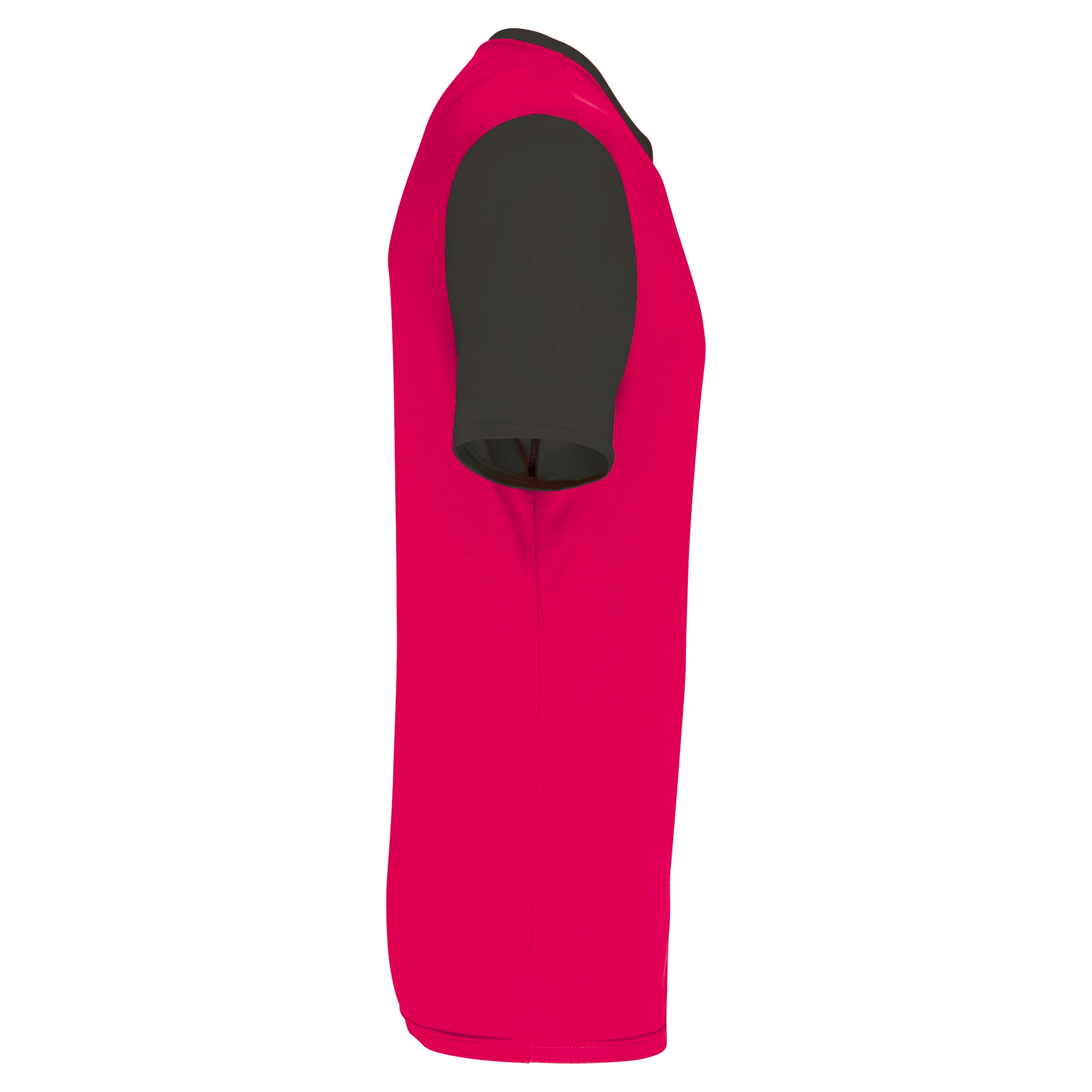Maillot manches courtes bicolore unisexe