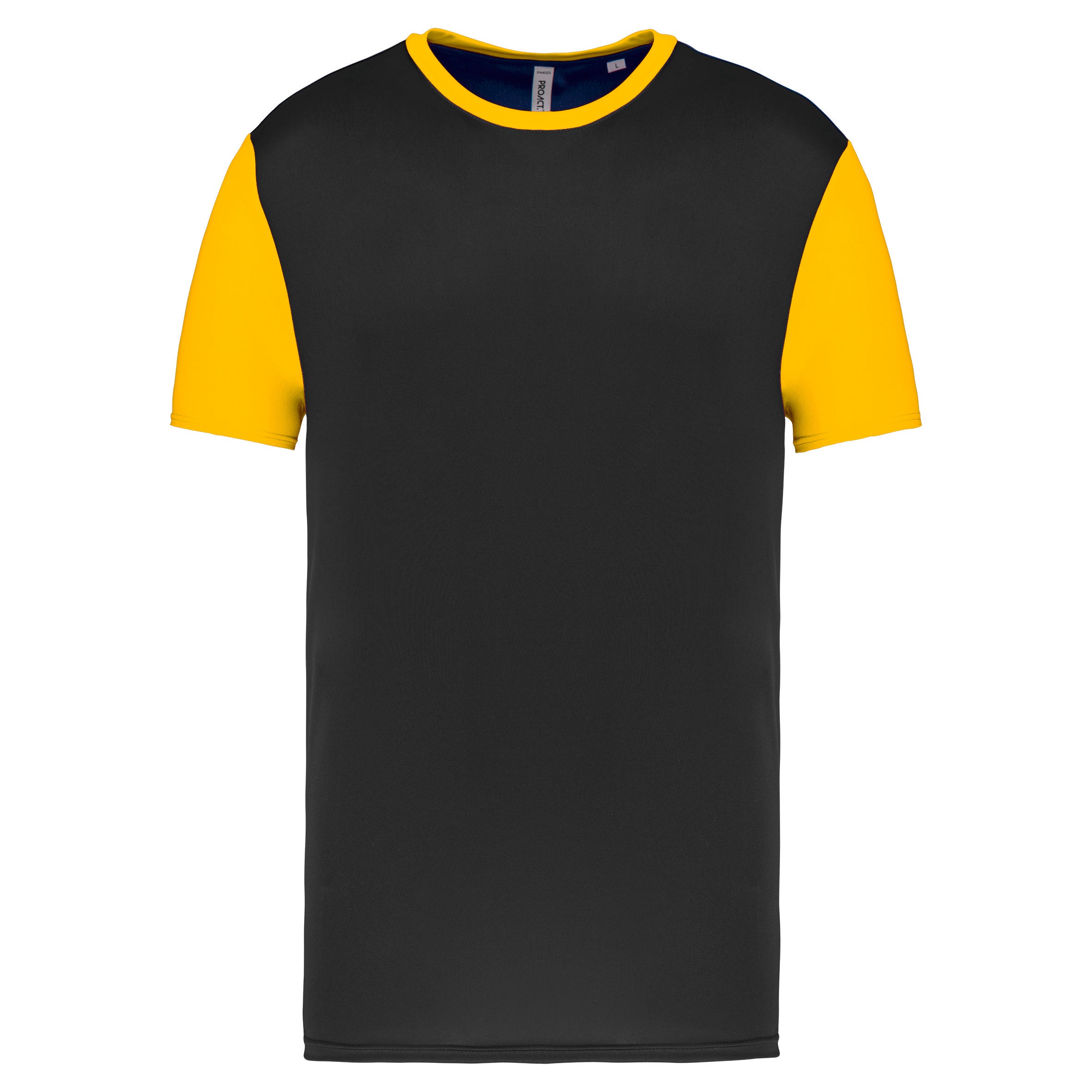 Unisex two-tone short-sleeved jersey