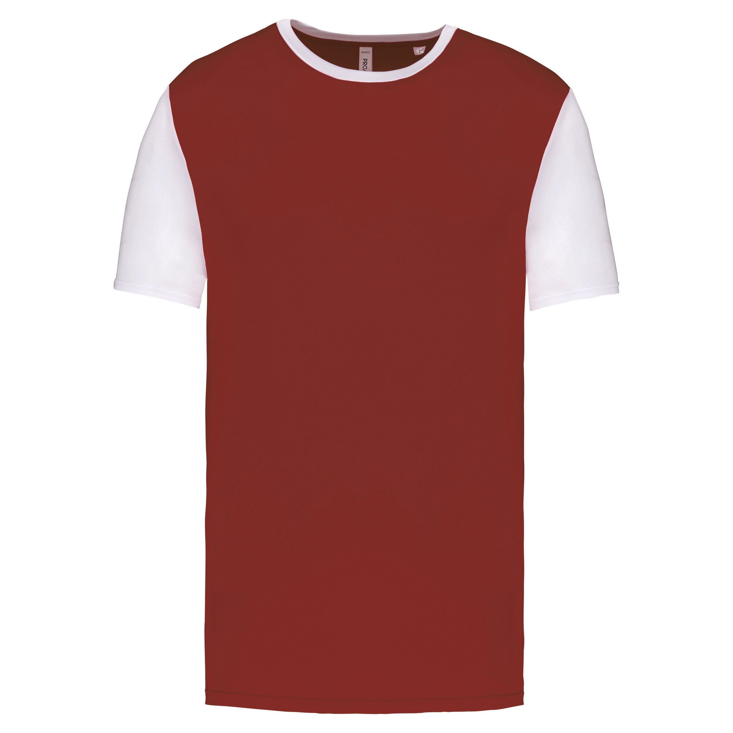Unisex two-tone short-sleeved jersey