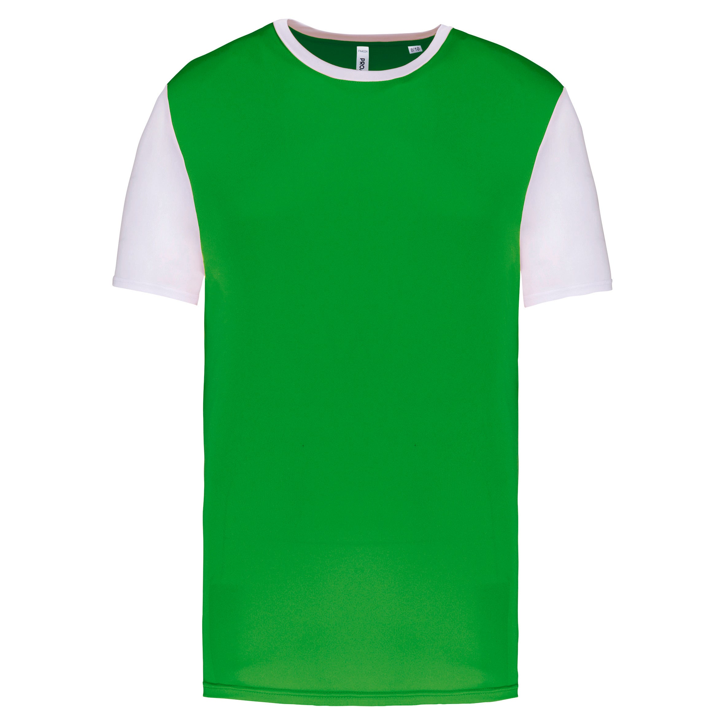 Children's two-tone short-sleeved jersey