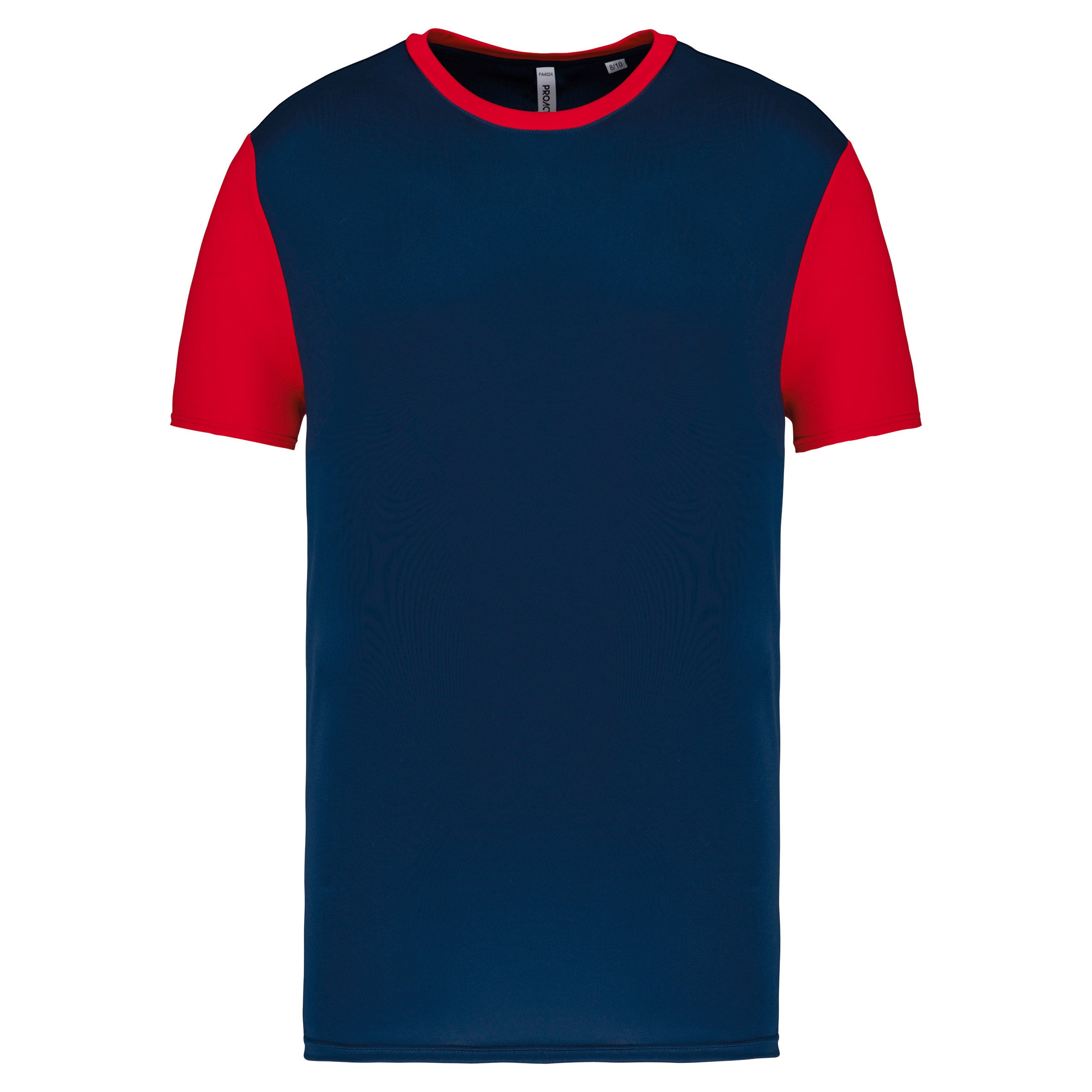 Children's two-tone short-sleeved jersey