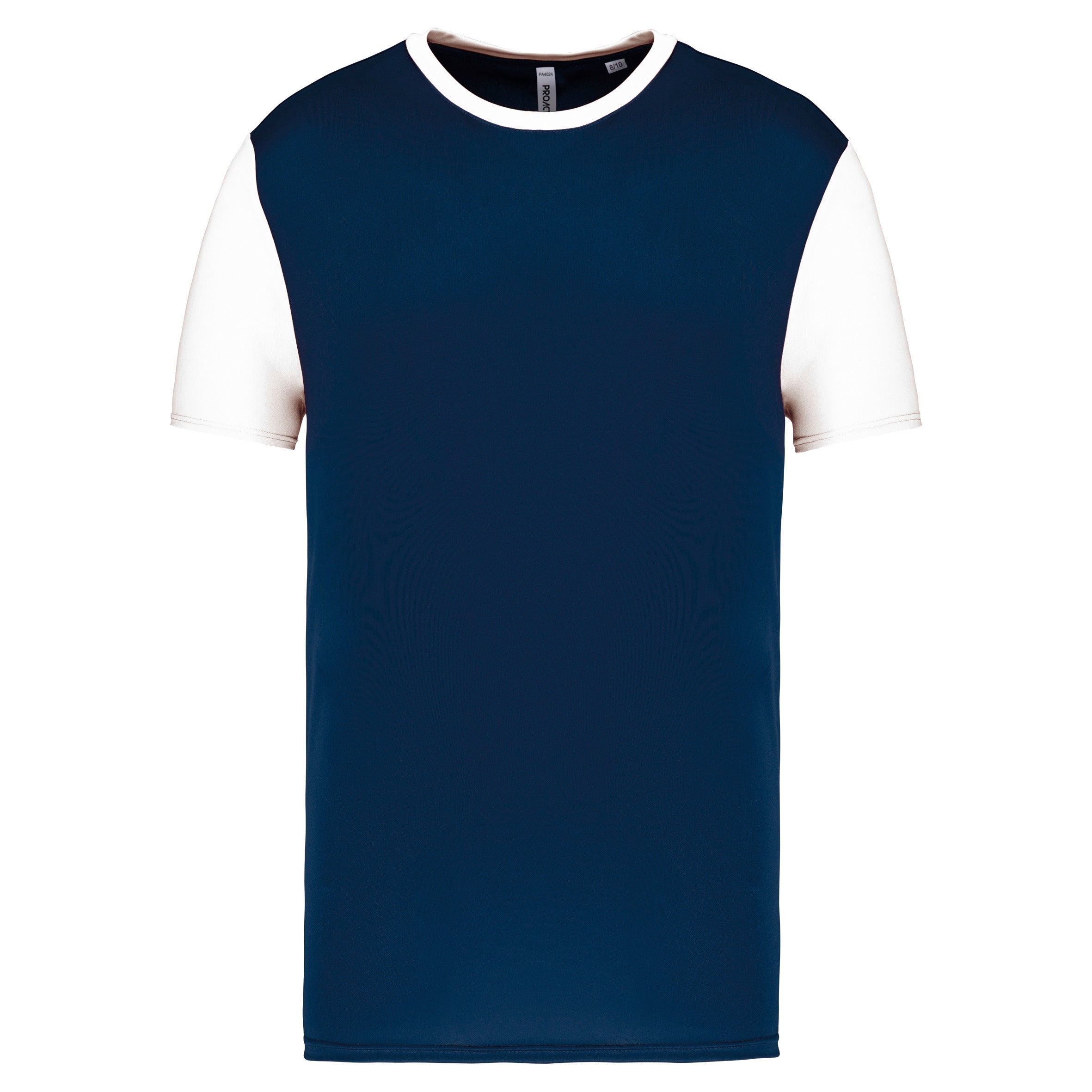 Children's two-tone short-sleeved jersey