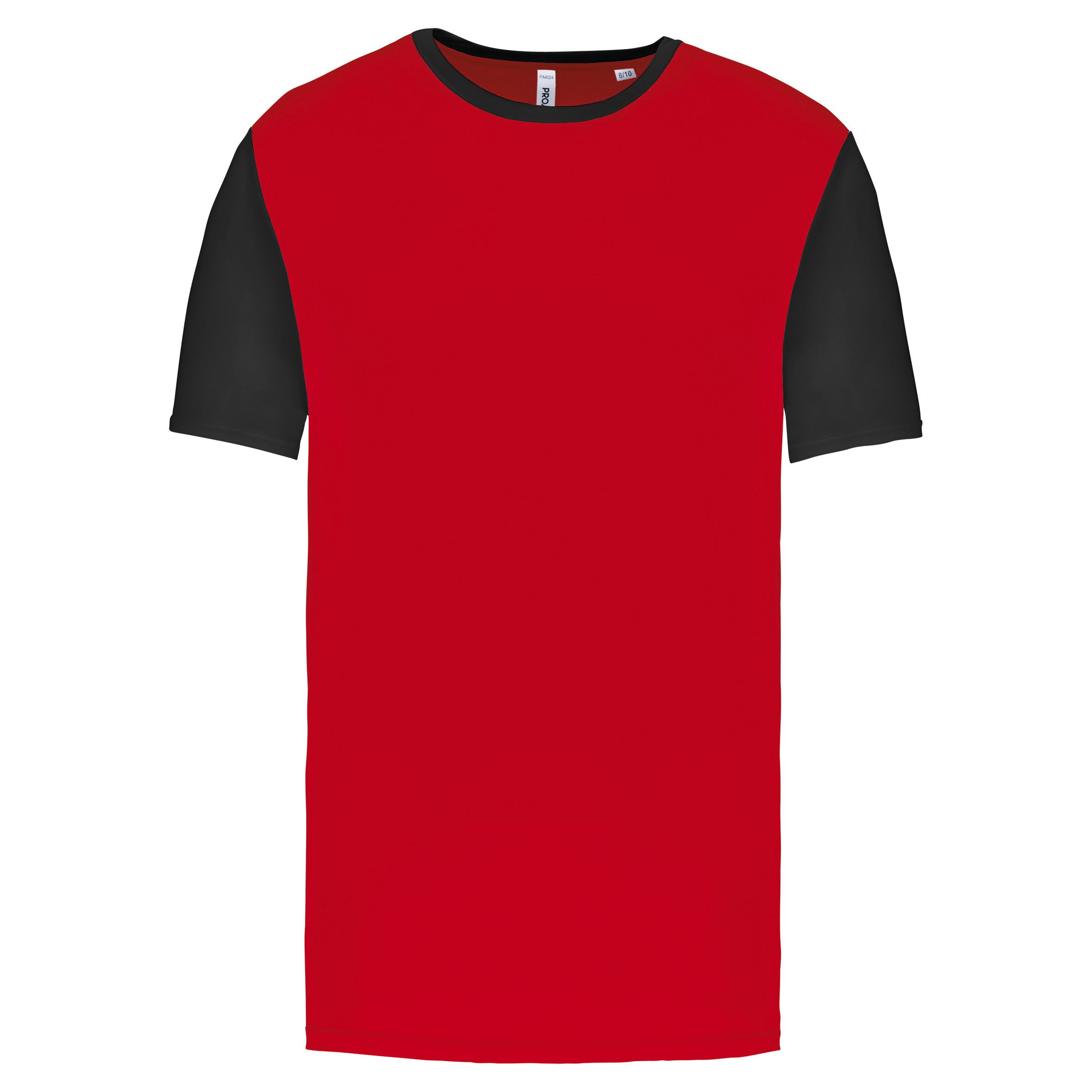 Children's two-tone short-sleeved jersey