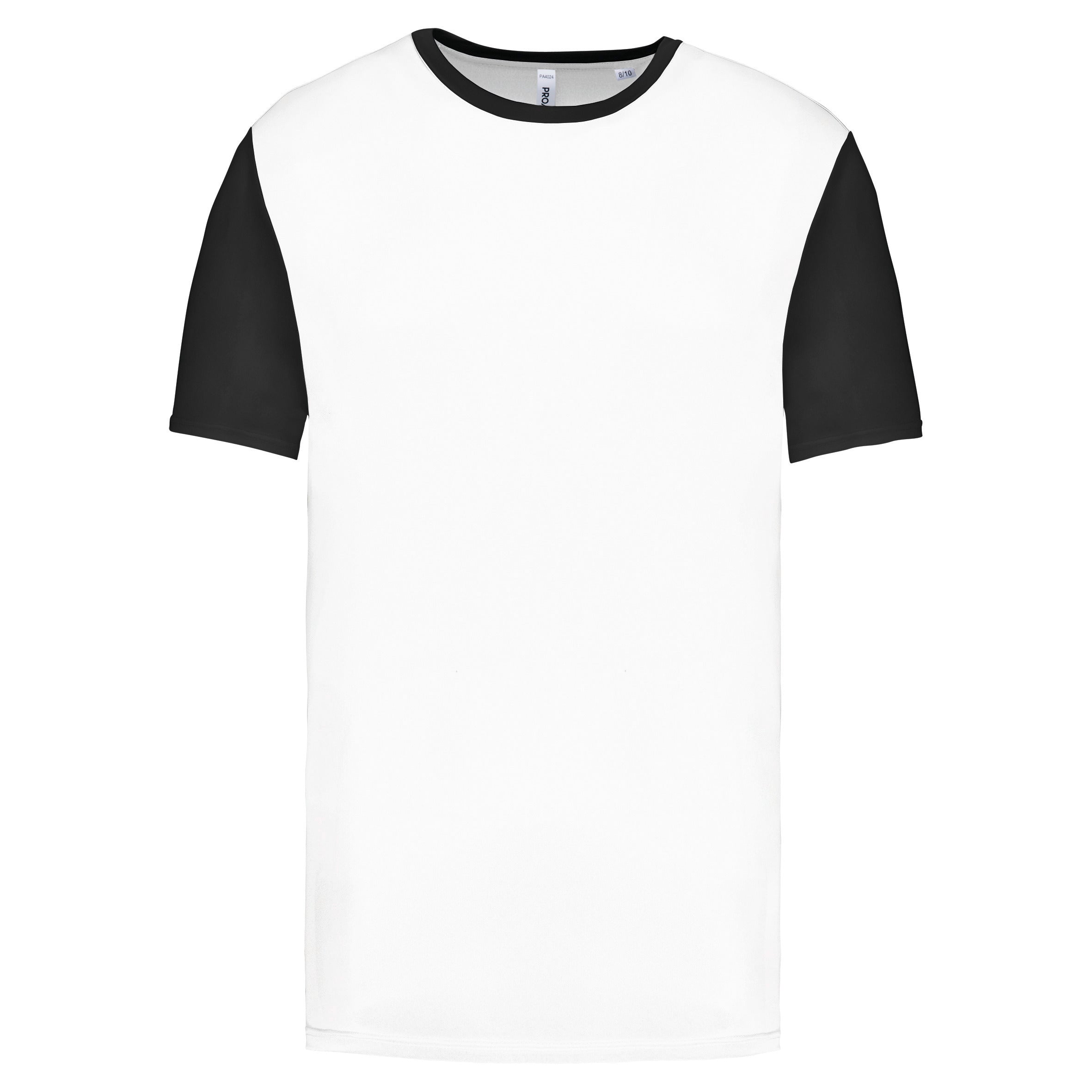 Children's two-tone short-sleeved jersey