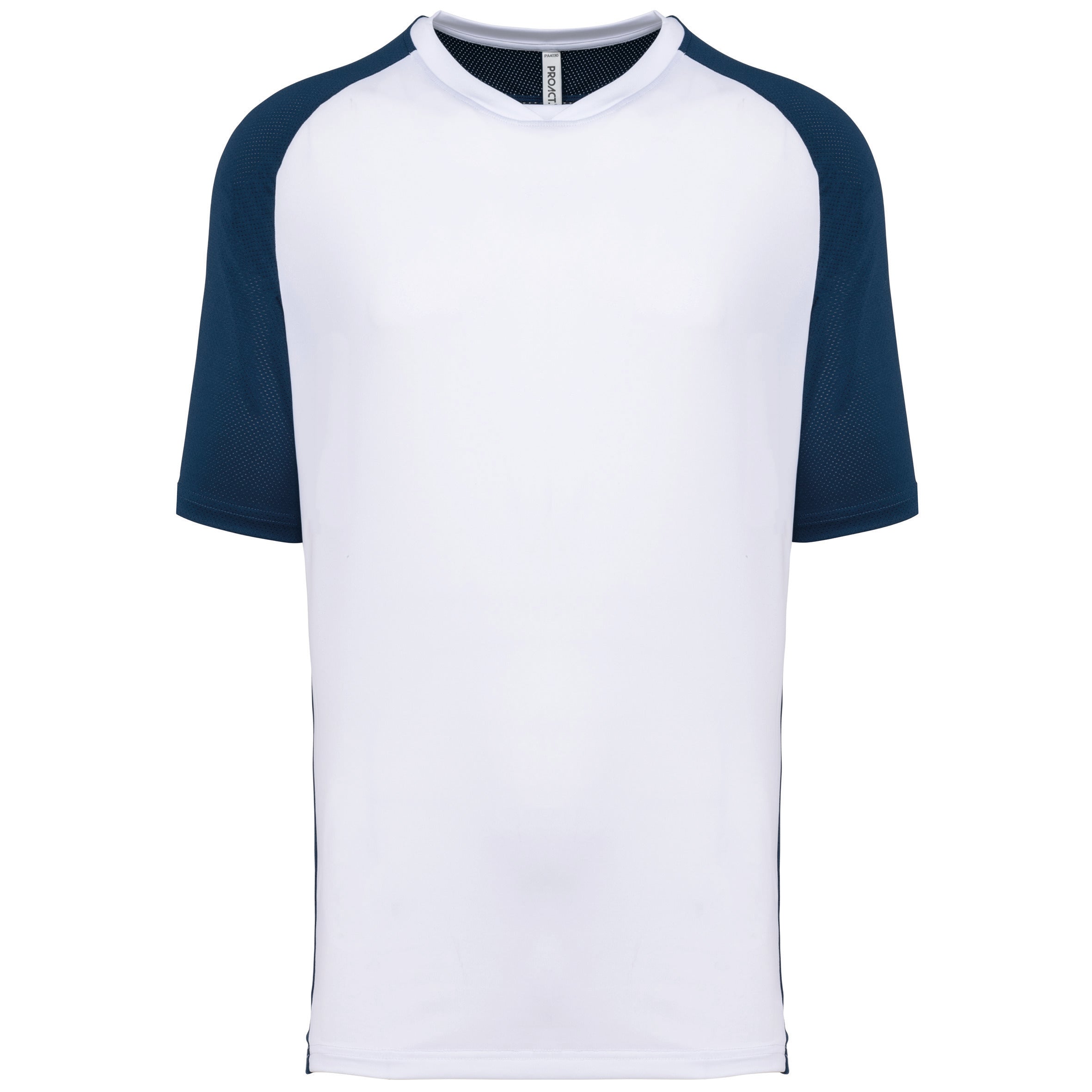 Men's two-tone padel t-shirt with raglan sleeves
