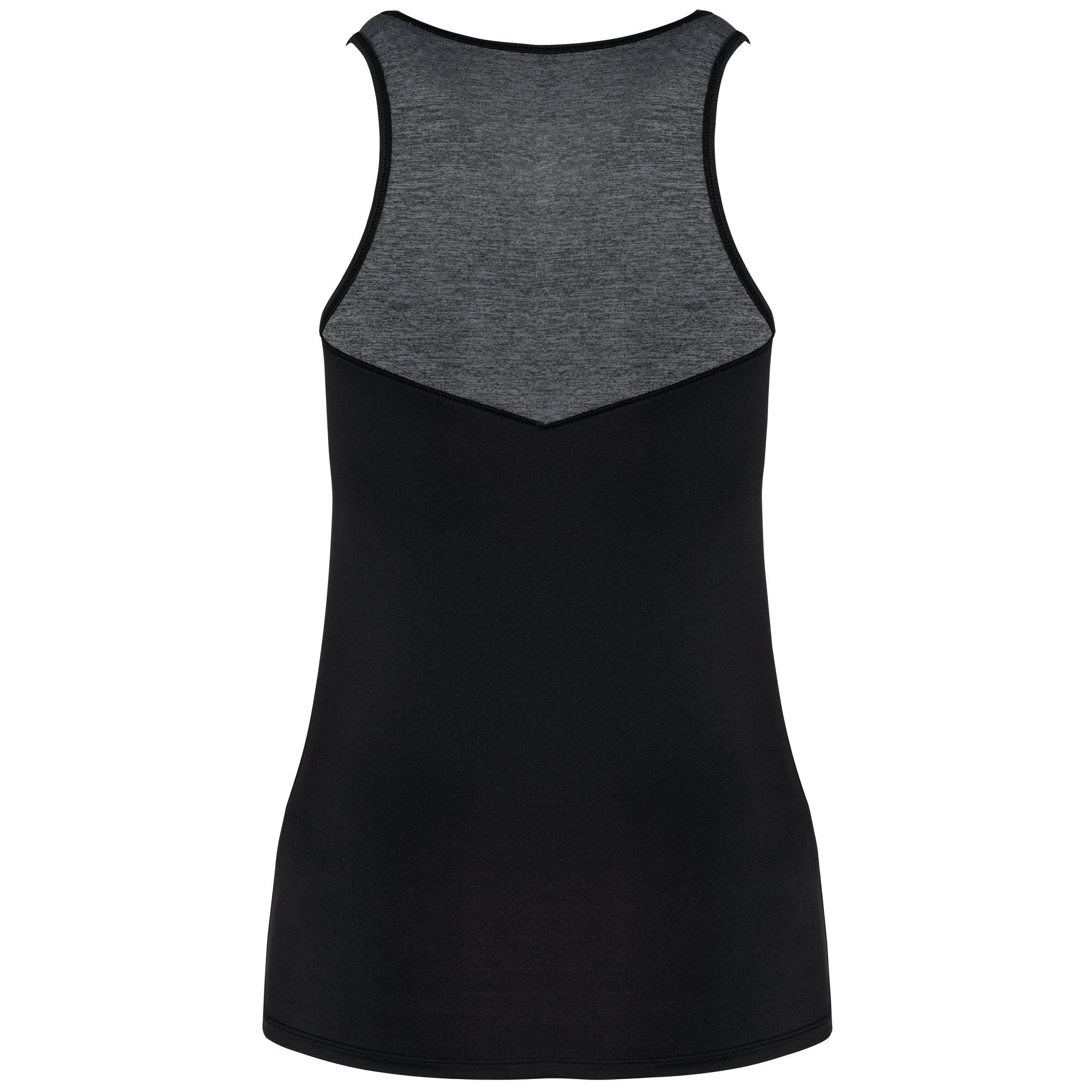 Women's two-tone padel tank top