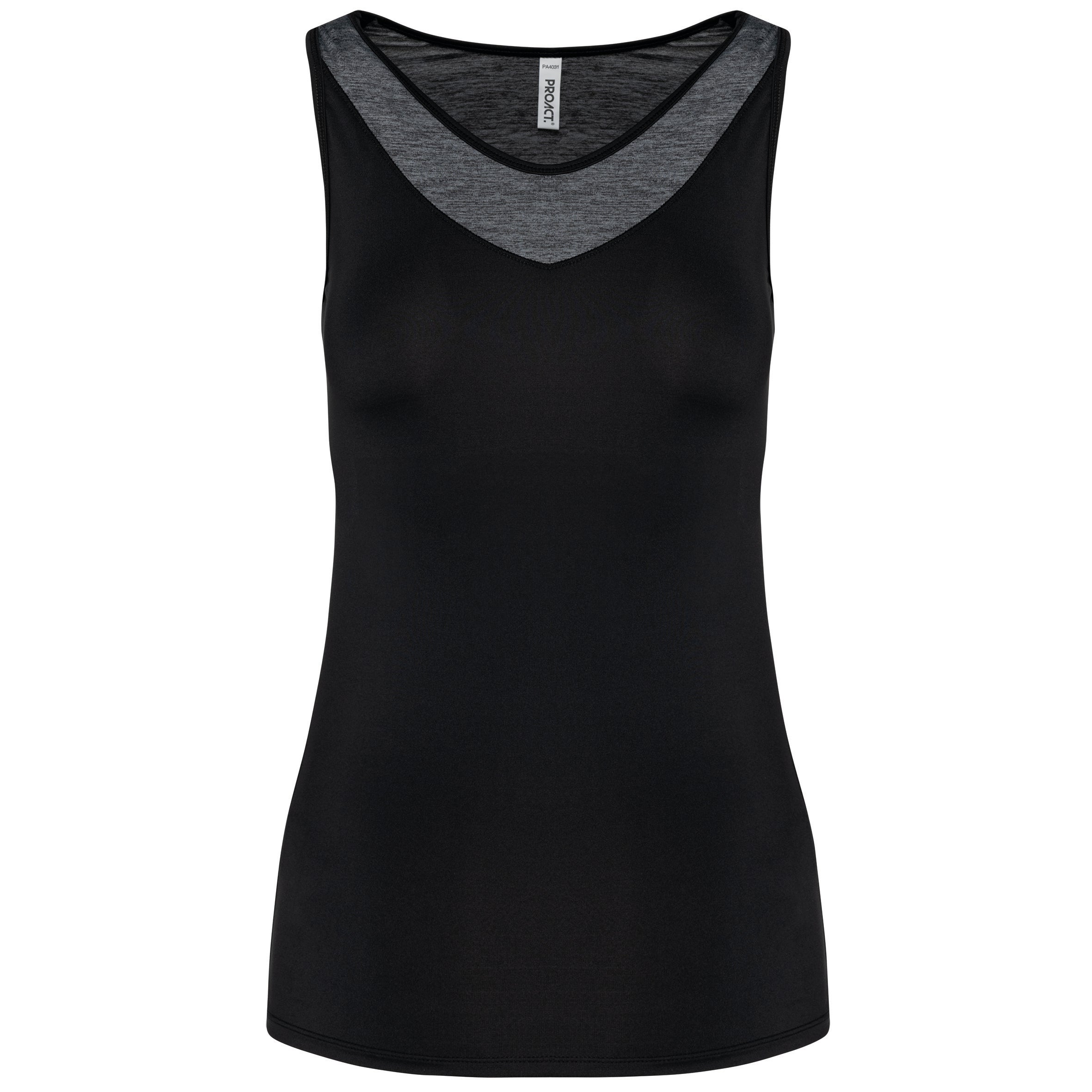 Women's two-tone padel tank top