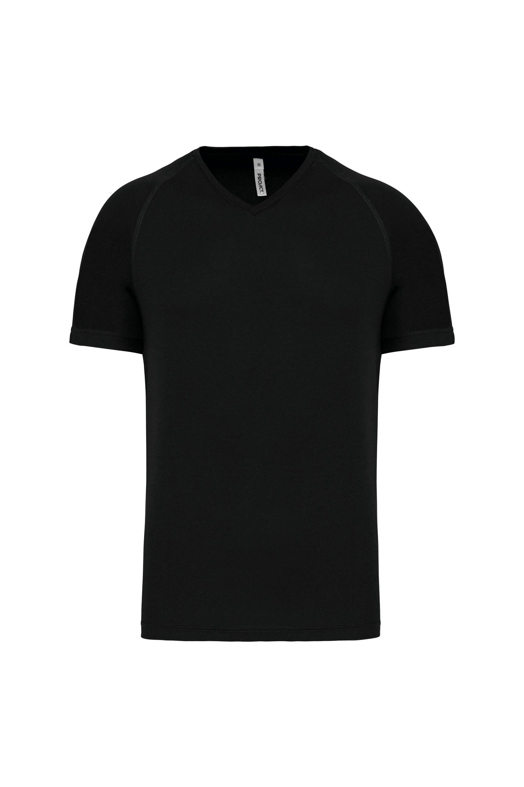 T-shirt de sport manches courtes col v homme