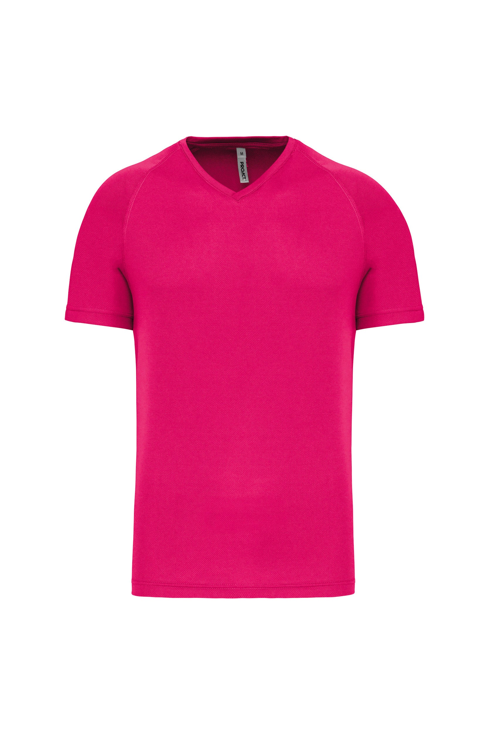 T-shirt de sport manches courtes col v homme