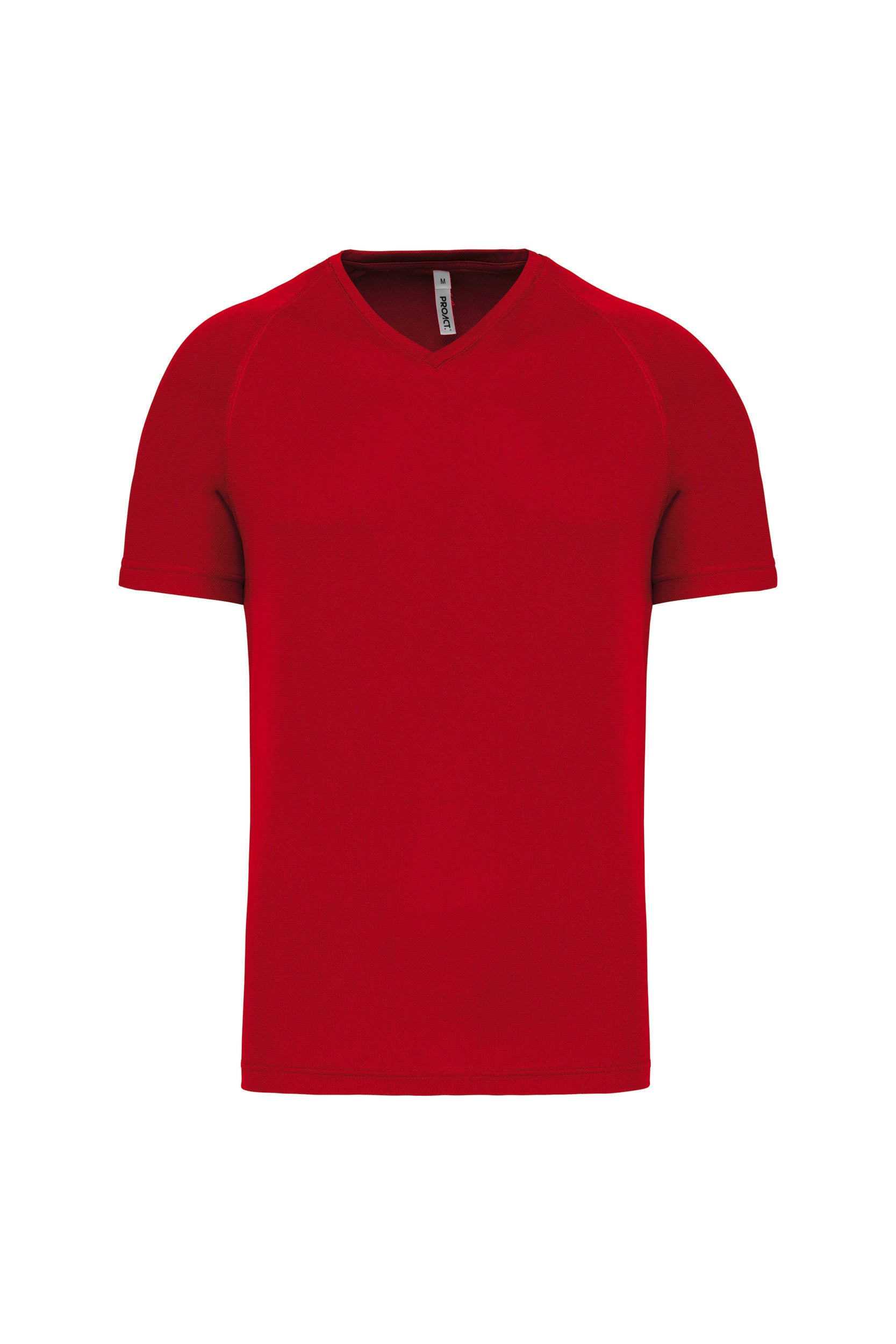 T-shirt de sport manches courtes col v homme