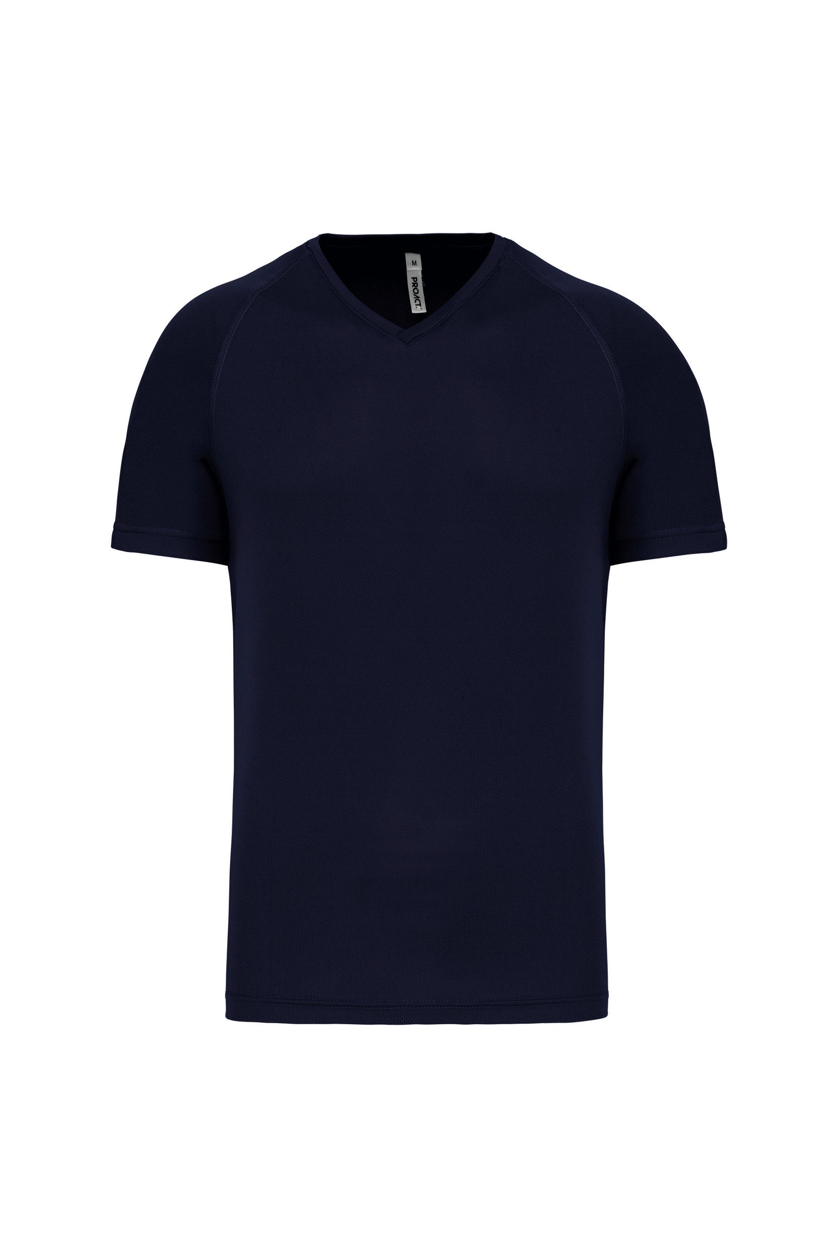 T-shirt de sport manches courtes col v homme